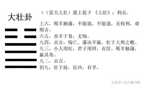 大壯卦事業|大壯卦(雷天大壯):總述,卦辭,彖傳,象傳,一陽,二陽,三陽,。